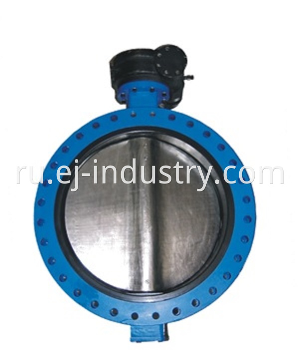 Double Flange End Butterfly Valve
